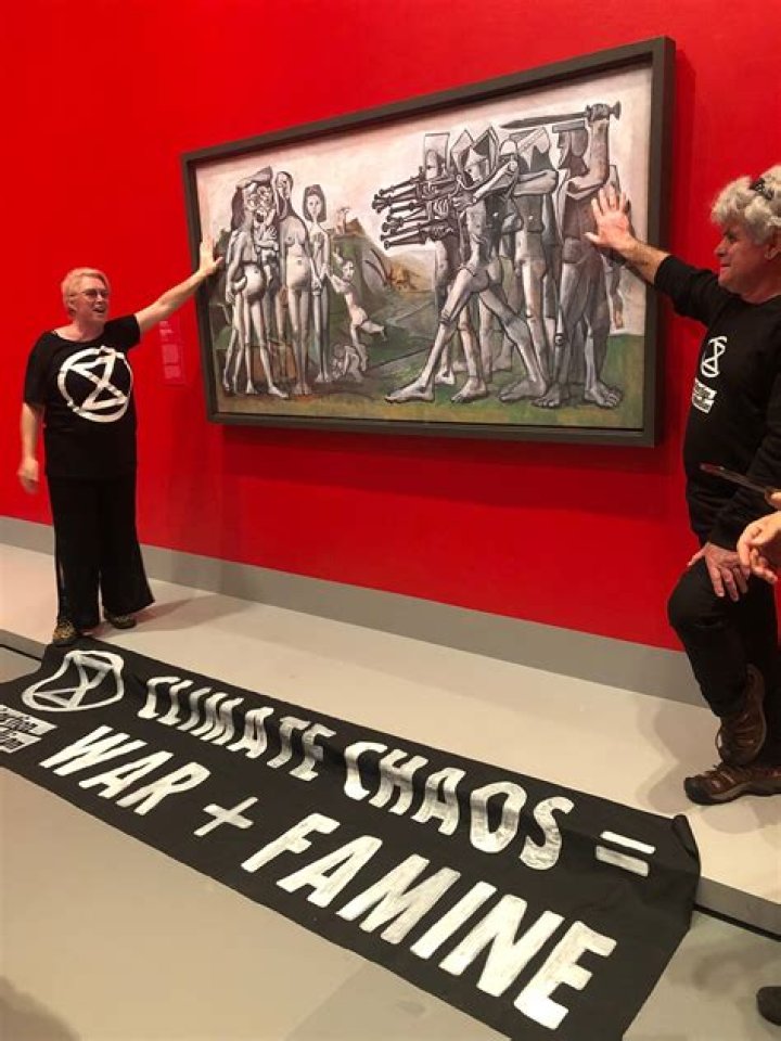 
Why Climate Activists Are Gluing Their Hands to Treasured Works of Art 